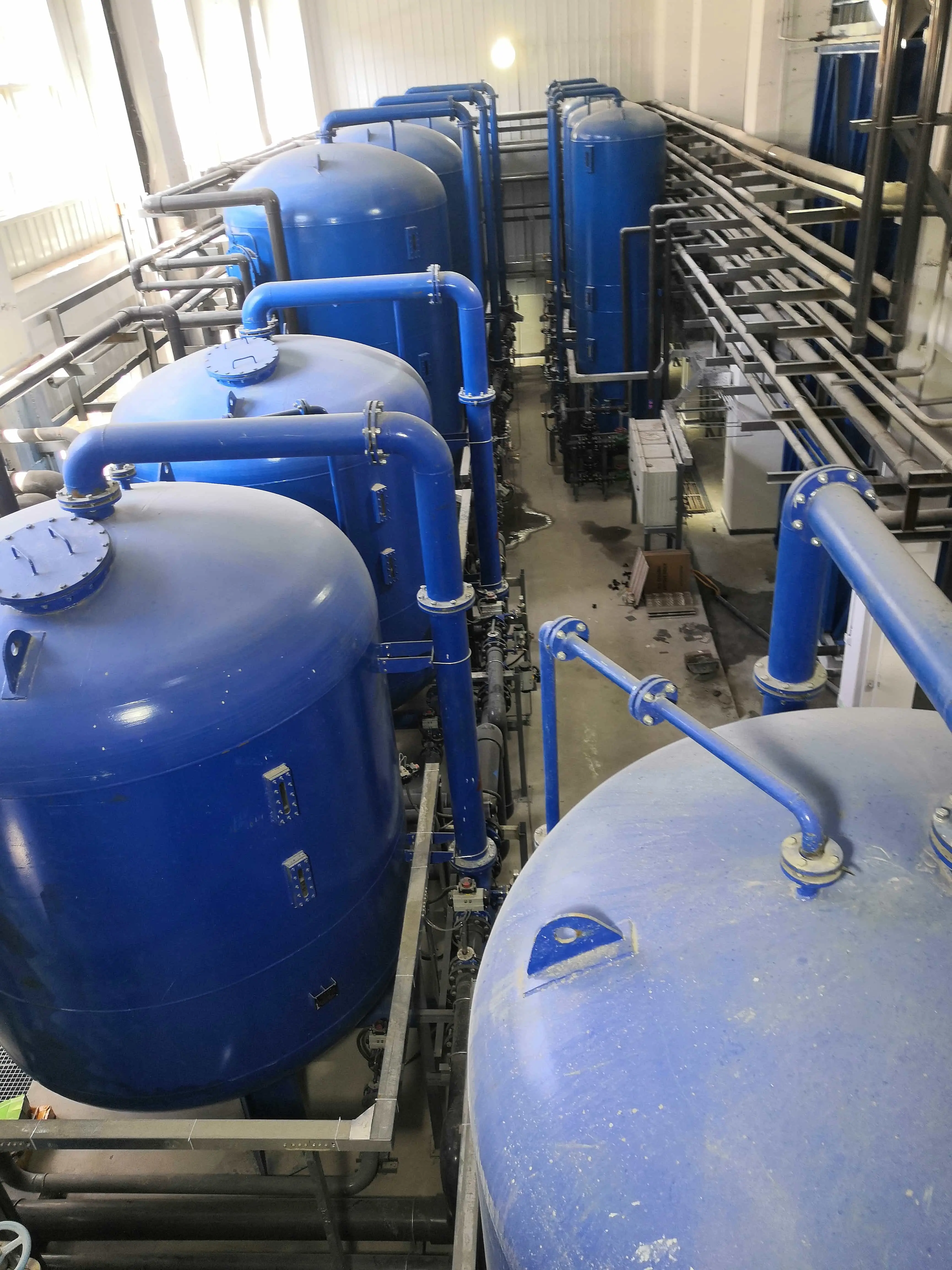 Water Treatment Process: Multi-media Filtration